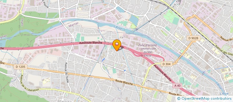 localisation de l'entreprise MONSIEUR JEAN PIERRE VIBOUREL  SCIONZIER