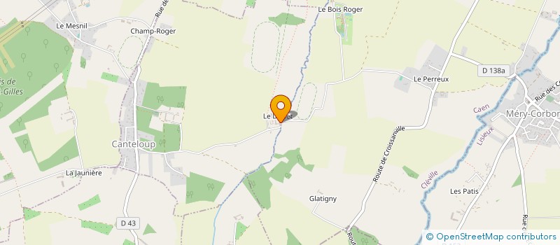 localisation de l'entreprise MONSIEUR JEAN-PIERRE VIEL  CANTELOUP