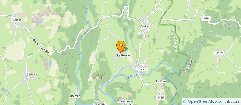 localisation de l'entreprise MONSIEUR JEAN-PIERRE VIENNOT  SAINT-JULIEN-D'ANCE