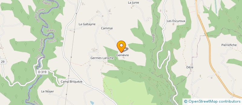 localisation de l'entreprise MONSIEUR JEAN-PIERRE VIGIER à MAURS