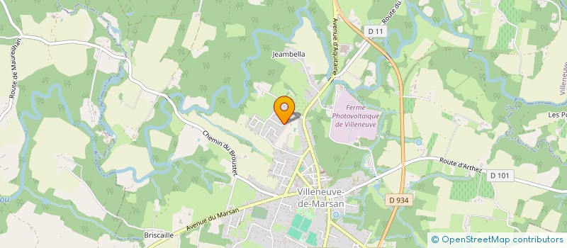 localisation de l'entreprise MONSIEUR JEAN-PIERRE VIGNOLLES  VILLENEUVE-DE-MARSAN