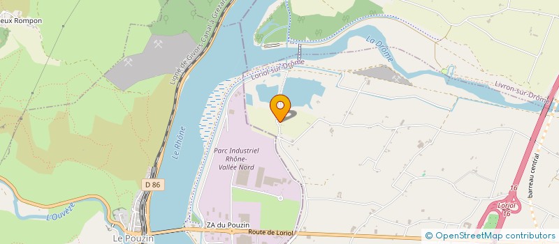 localisation de l'entreprise MONSIEUR JEAN-PIERRE VIGNON à LORIOL-SUR-DROME