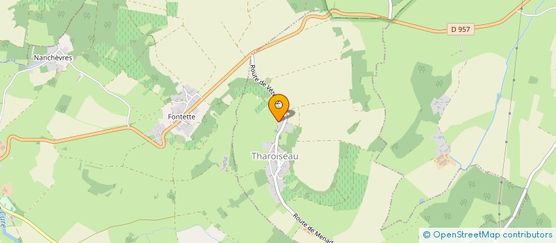 localisation de l'entreprise MONSIEUR JEAN PIERRE VIGOUREUX  THAROISEAU