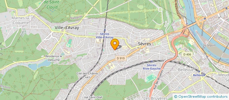 localisation de l'entreprise MONSIEUR JEAN-PIERRE VILLEMER à SEVRES
