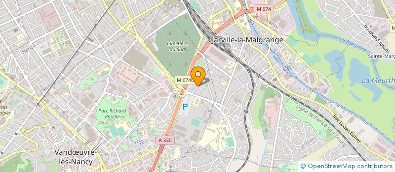 localisation de l'entreprise MONSIEUR JEAN-PIERRE VINCENT  VANDUVRE-LES-NANCY