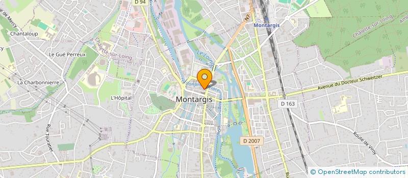 localisation de l'entreprise MONSIEUR JEAN-PIERRE VIOT à MONTARGIS