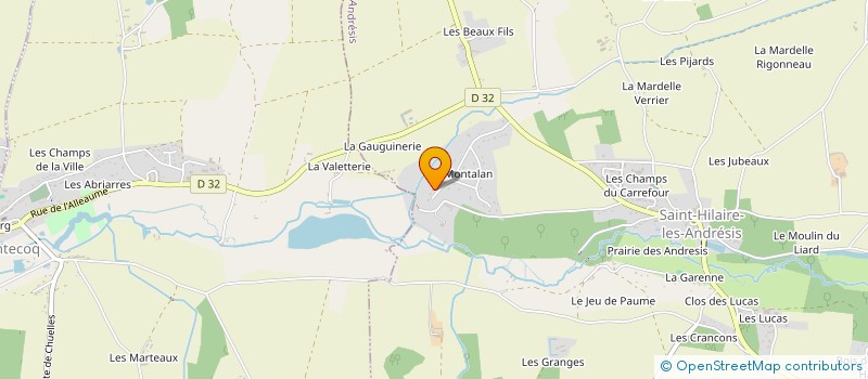 localisation de l'entreprise MONSIEUR JEAN-PIERRE VISIER à SAINT-HILAIRE-LES-ANDRESIS