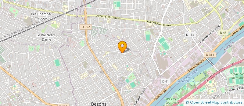 localisation de l'entreprise MONSIEUR JEAN PIERRE VISSUZANNE  BEZONS