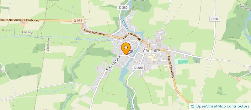 localisation de l'entreprise MONSIEUR JEAN-PIERRE VOLKAERT  COUSOLRE