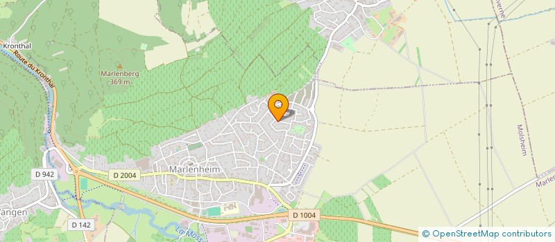 localisation de l'entreprise MONSIEUR JEAN-PIERRE VRAUX  MARLENHEIM