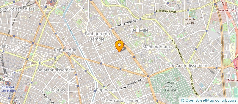 localisation de l'entreprise MONSIEUR JEAN-PIERRE VUILLAUME  PARIS