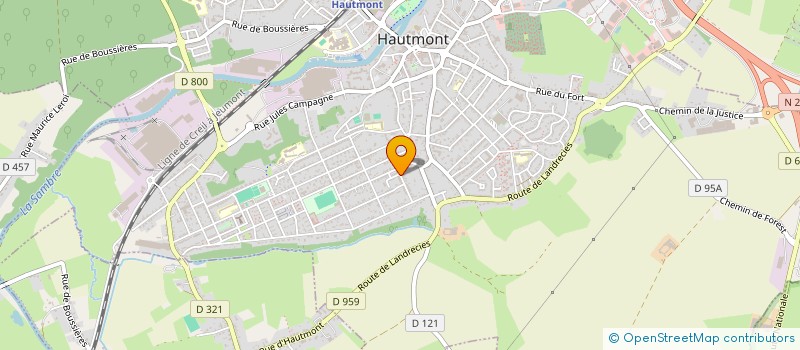 localisation de l'entreprise MONSIEUR JEAN PIERRE WANDESMAL  LIMONT-FONTAINE