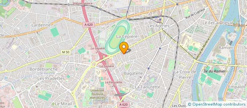 localisation de l'entreprise MONSIEUR JEAN-PIERRE WEISSBERG à TOULOUSE