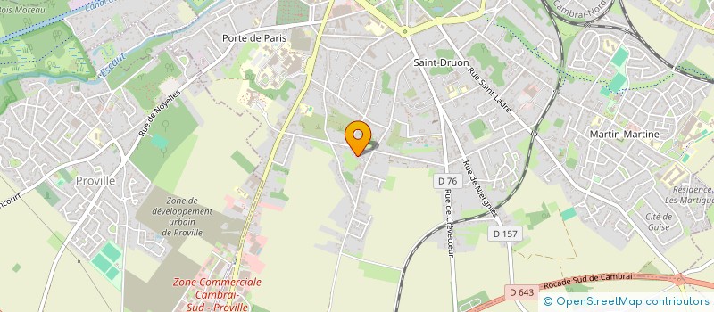 localisation de l'entreprise MONSIEUR JEAN-PIERRE WIART  CAMBRAI