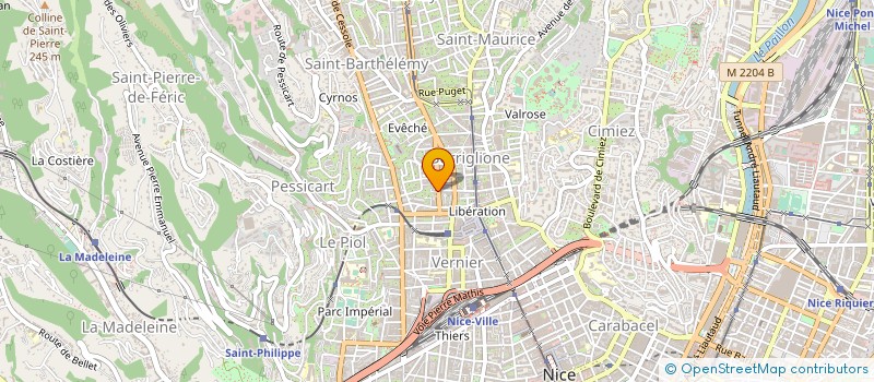 localisation de l'entreprise MONSIEUR JEAN-PIERRE WINTERGERST à NICE
