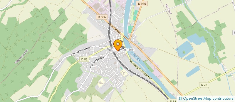 localisation de l'entreprise MONSIEUR JEAN-PIERRE WOWK à PONT-SUR-YONNE