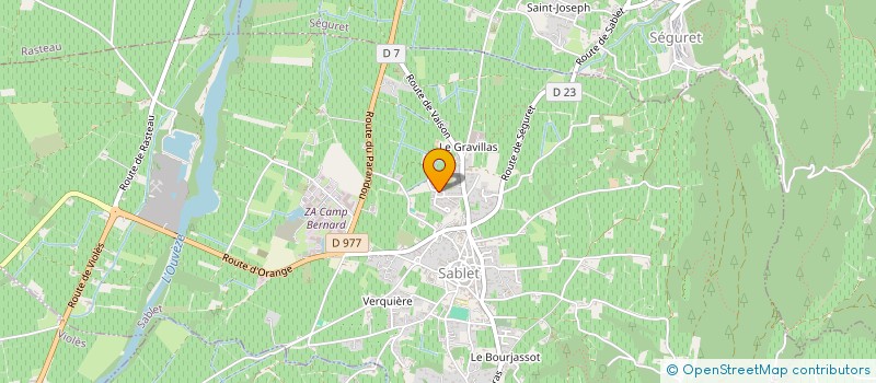 localisation de l'entreprise MONSIEUR JEAN-PIERRE ZAGORJEWSKY  SABLET