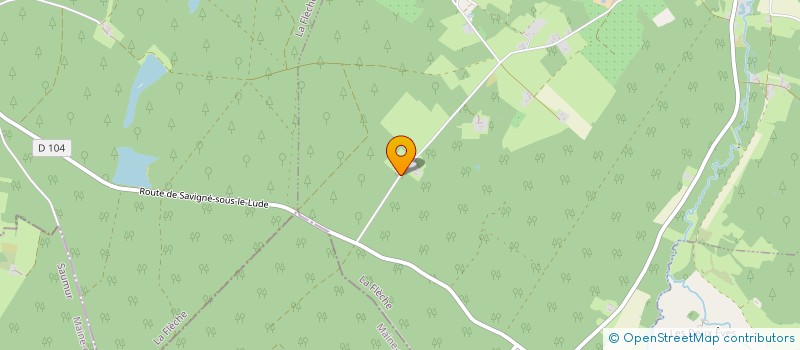 localisation de l'entreprise MONSIEUR JEAN-PIERRE ZBINDEN  THOREE LES PINS