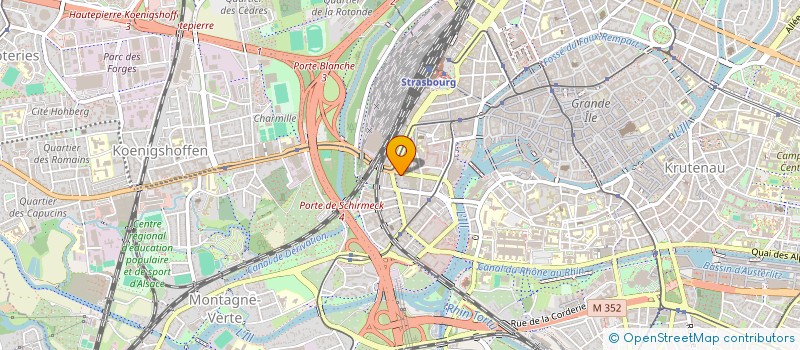 localisation de l'entreprise MONSIEUR JEAN-PIERRE ZENGERLE  STRASBOURG