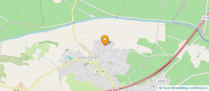 localisation de l'entreprise MONSIEUR JEAN PIERRET à SALLES-D'AUDE