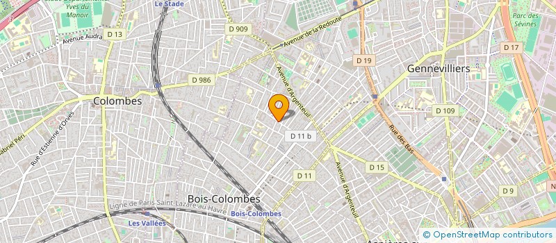 localisation de l'entreprise MONSIEUR JEAN PIETRASANTA à BOIS COLOMBES