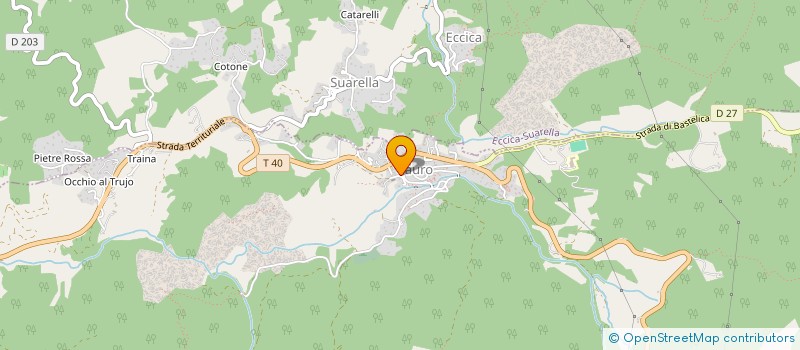 localisation de l'entreprise MONSIEUR JEAN PIETRI à CAURO