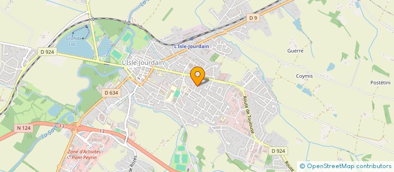 localisation de l'entreprise MONSIEUR JEAN PIETRI à L'ISLE-JOURDAIN