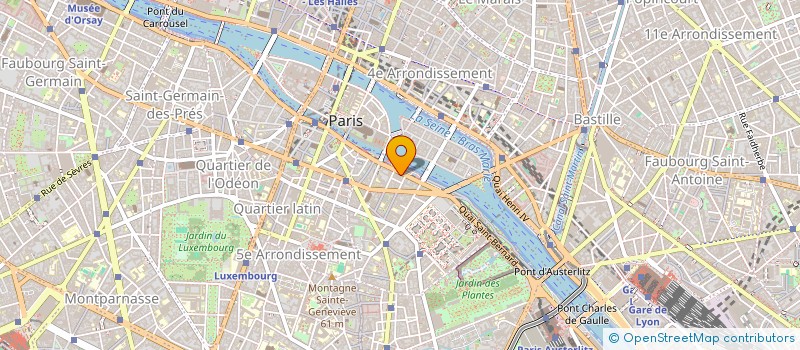 localisation de l'entreprise MONSIEUR JEAN PIGEON  PARIS