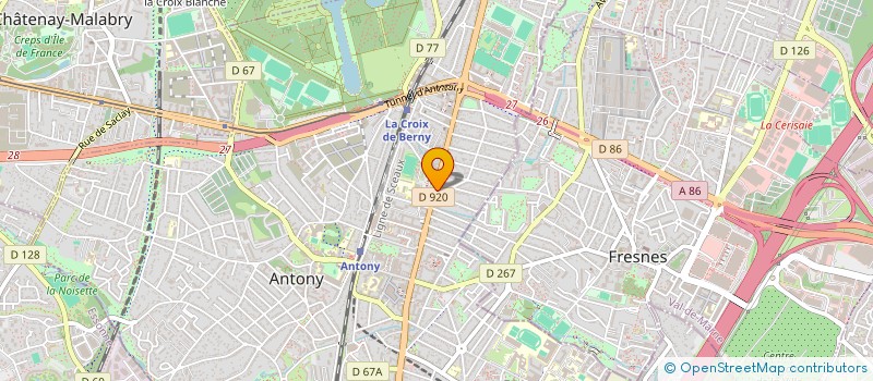 localisation de l'entreprise MONSIEUR JEAN PIGEON à ANTONY