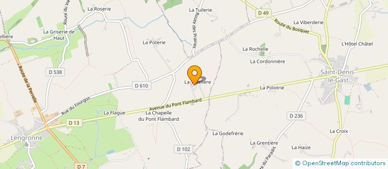 localisation de l'entreprise MONSIEUR JEAN PIGNET  LENGRONNE