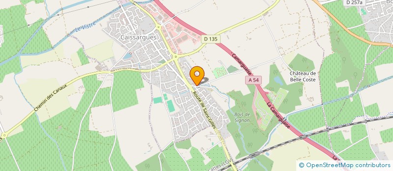 localisation de l'entreprise MONSIEUR JEAN PIGNIDE  CAISSARGUES