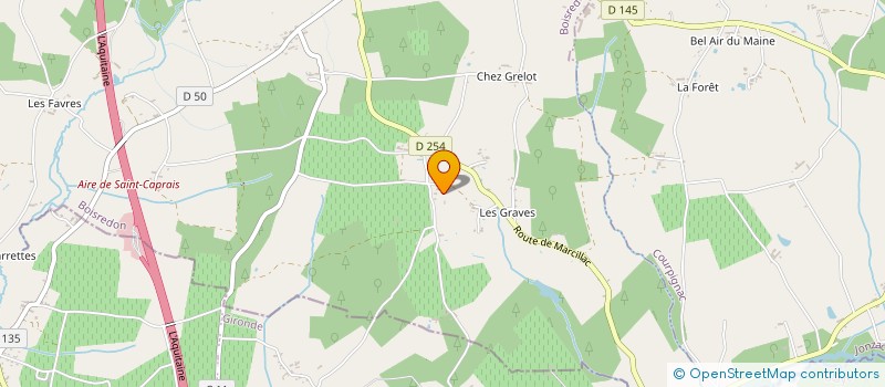 localisation de l'entreprise MONSIEUR JEAN PILLET  BOISREDON