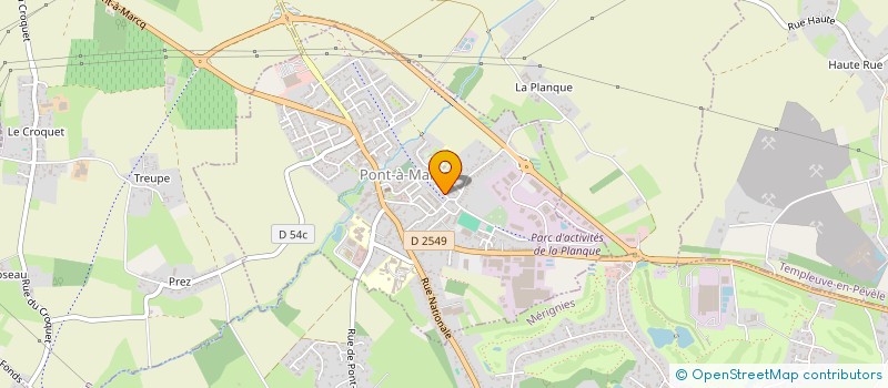localisation de l'entreprise MONSIEUR JEAN PILLOT à PONT-A-MARCQ