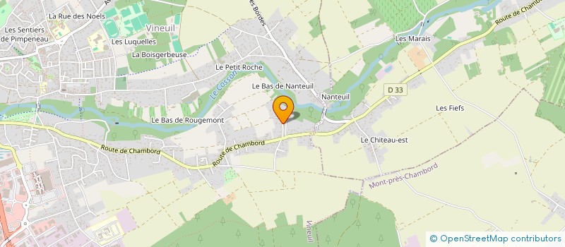localisation de l'entreprise MONSIEUR JEAN PILON à VINEUIL