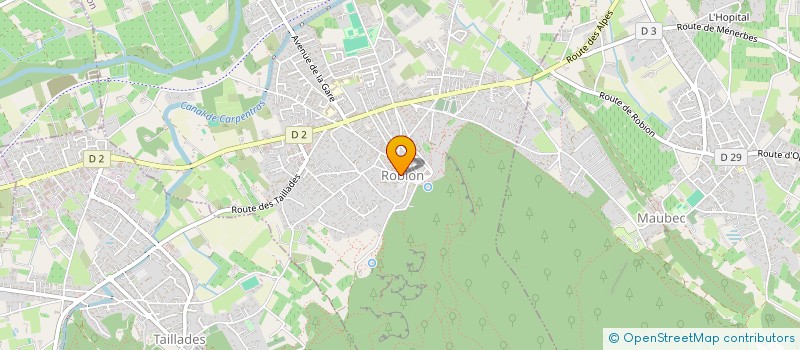 localisation de l'entreprise MONSIEUR JEAN PIN  ROBION