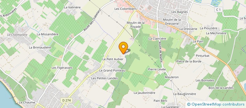 localisation de l'entreprise MONSIEUR JEAN PINARD à SAINT-PIERRE-D OLERON