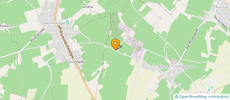localisation de l'entreprise MONSIEUR JEAN PINARD à JUILLAC-LE-COQ