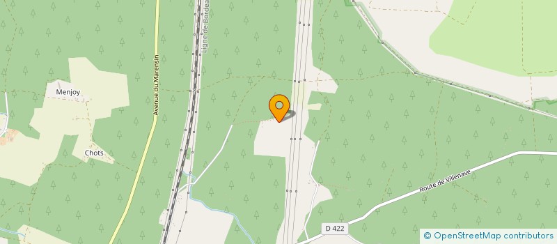 localisation de l'entreprise MONSIEUR JEAN PINATEL  RION-DES-LANDES