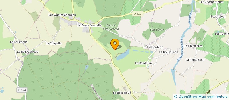 localisation de l'entreprise MONSIEUR JEAN PINEAU à SOULAINES-SUR-AUBANCE