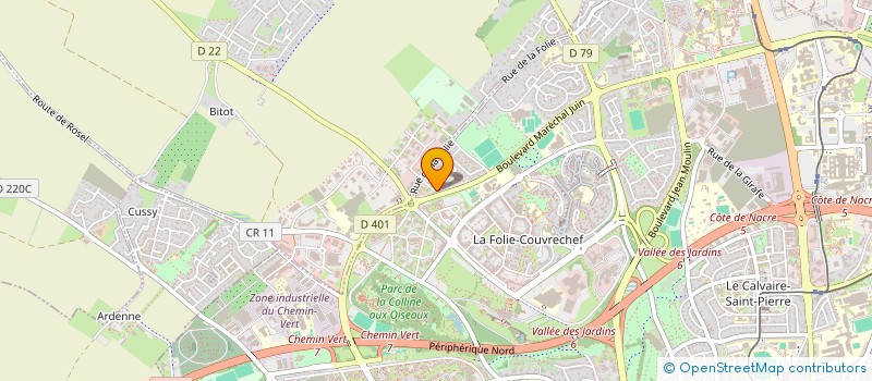 localisation de l'entreprise MONSIEUR JEAN PINEAU à CAEN