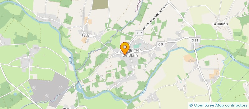 localisation de l'entreprise MONSIEUR JEAN PINEAU  BOUVRON