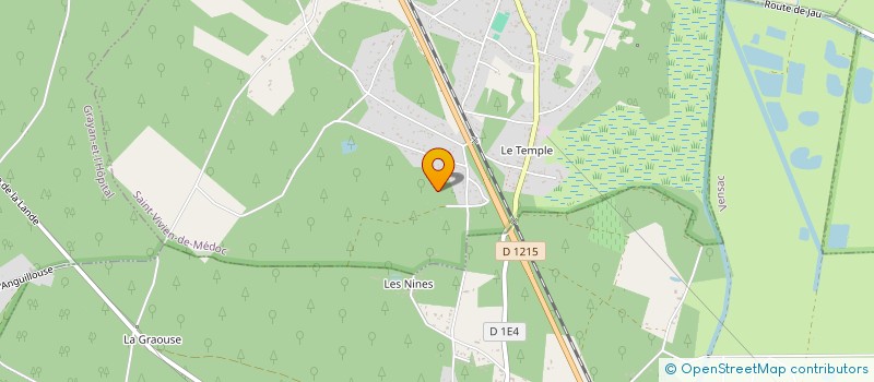 localisation de l'entreprise MONSIEUR JEAN PINET  SAINT-VIVIEN-DE-MEDOC