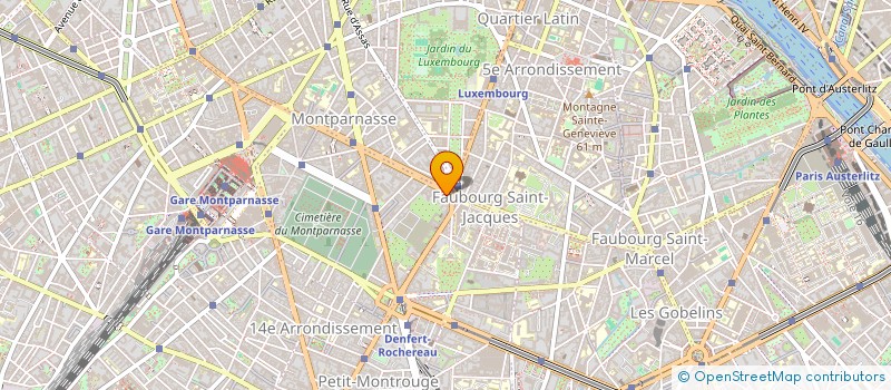 localisation de l'entreprise MONSIEUR JEAN PINGRENON  PARIS