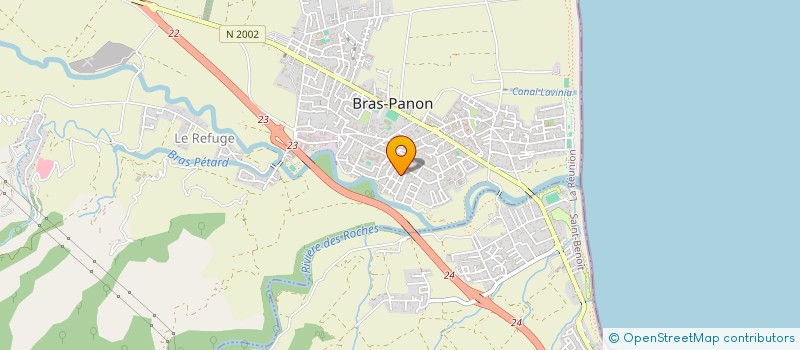 localisation de l'entreprise MONSIEUR JEAN PINOT  BRAS-PANON