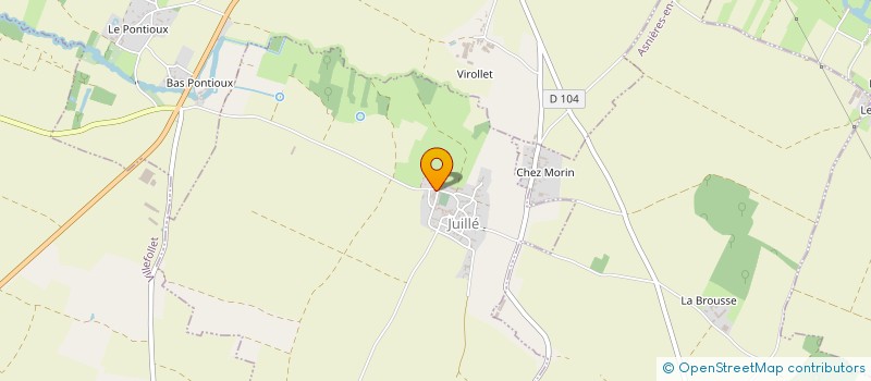 localisation de l'entreprise MONSIEUR JEAN PINTUREAU  BRIOUX-SUR-BOUTONNE