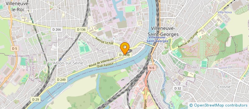 localisation de l'entreprise MONSIEUR JEAN PINTURIER  VILLENEUVE-LE-ROI