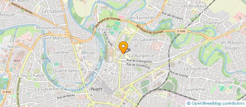 localisation de l'entreprise MONSIEUR JEAN PIOT à NIORT