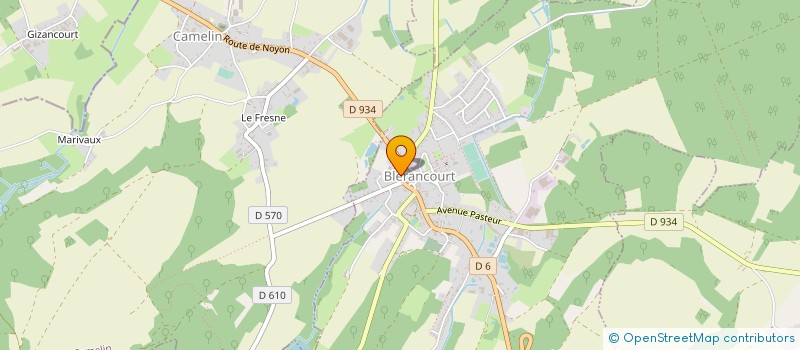 localisation de l'entreprise MONSIEUR JEAN PIOTTE à BLERANCOURT