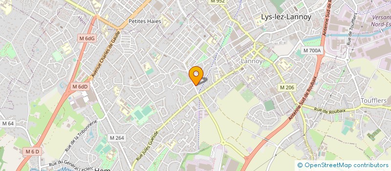 localisation de l'entreprise MONSIEUR JEAN PIQUE à HEM