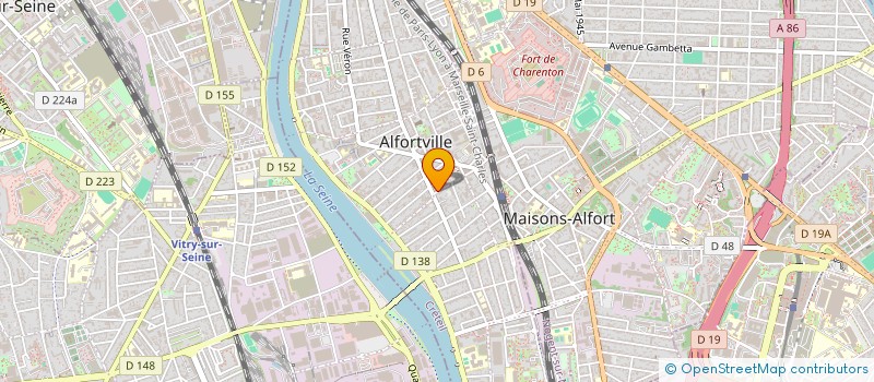 localisation de l'entreprise MONSIEUR JEAN PIRES à ALFORTVILLE